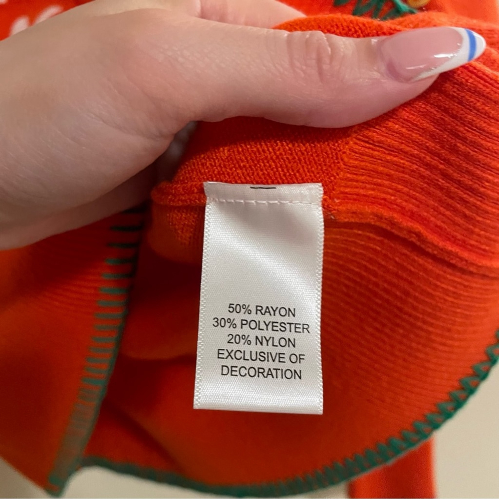 Kerri Rosenthal XOKR “Next Smile’s On You” Red Sweater – Size Medium (NWT) - Picture 10 of 10